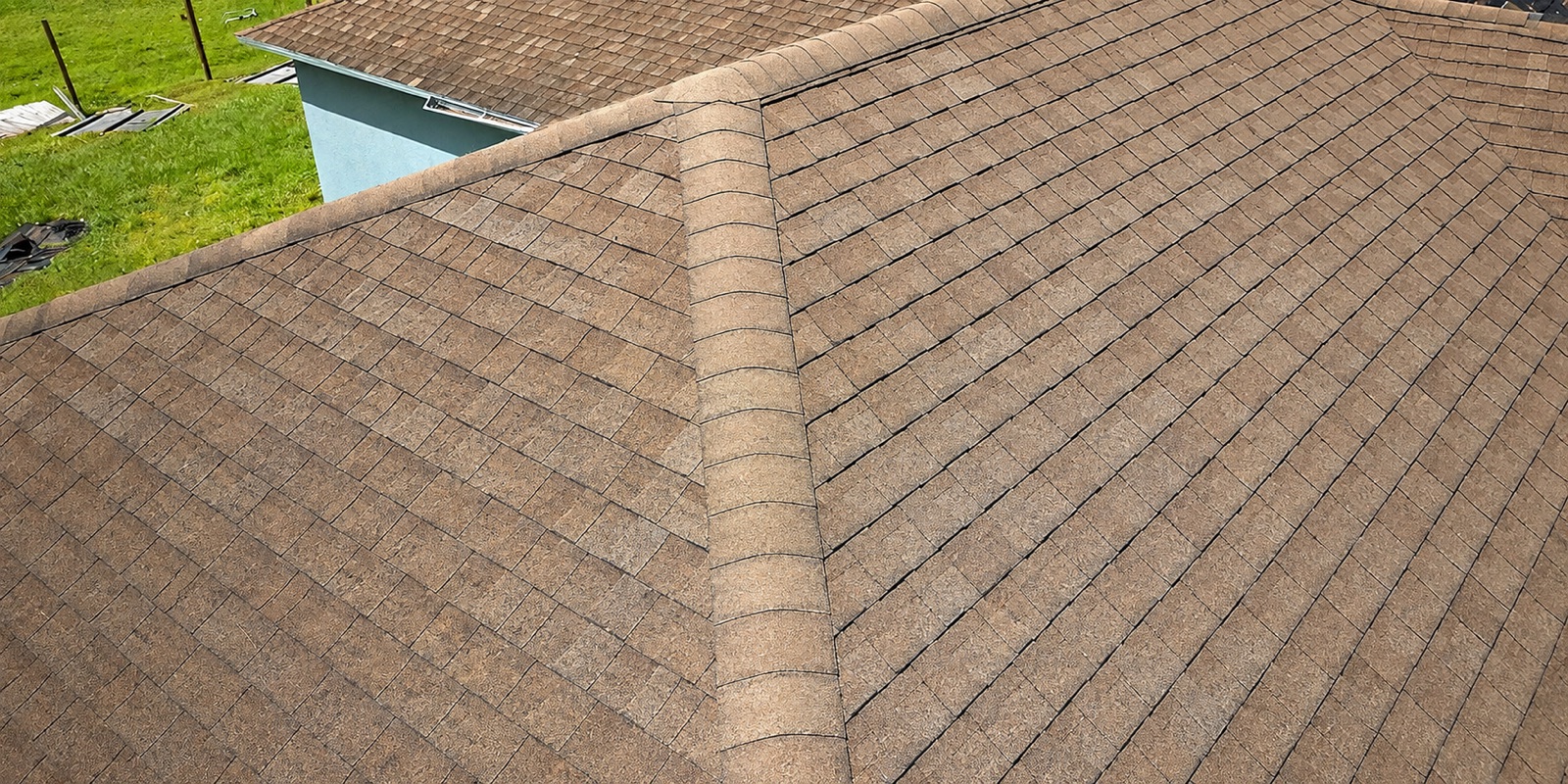 After: Asphalt shingle roof, Logan